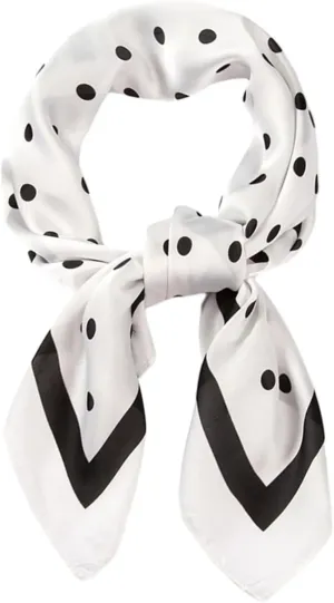 100% Pure Mulberry Silk Square Scarf for Hair Women Men Natural Silk Neckerchief Digital Printed Headscarf