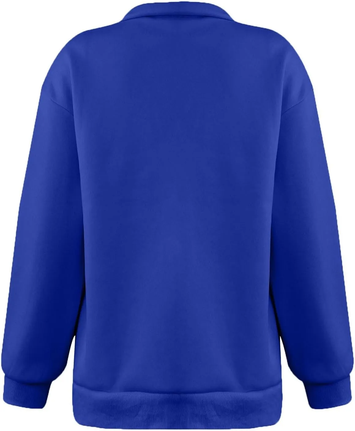 3/4 Zip Pullover Womens Oversized Sweatshirt Comfy Fleece Baggy Sweatshirts Long Sleeve Cute Sweat Shirt Fall Clothes