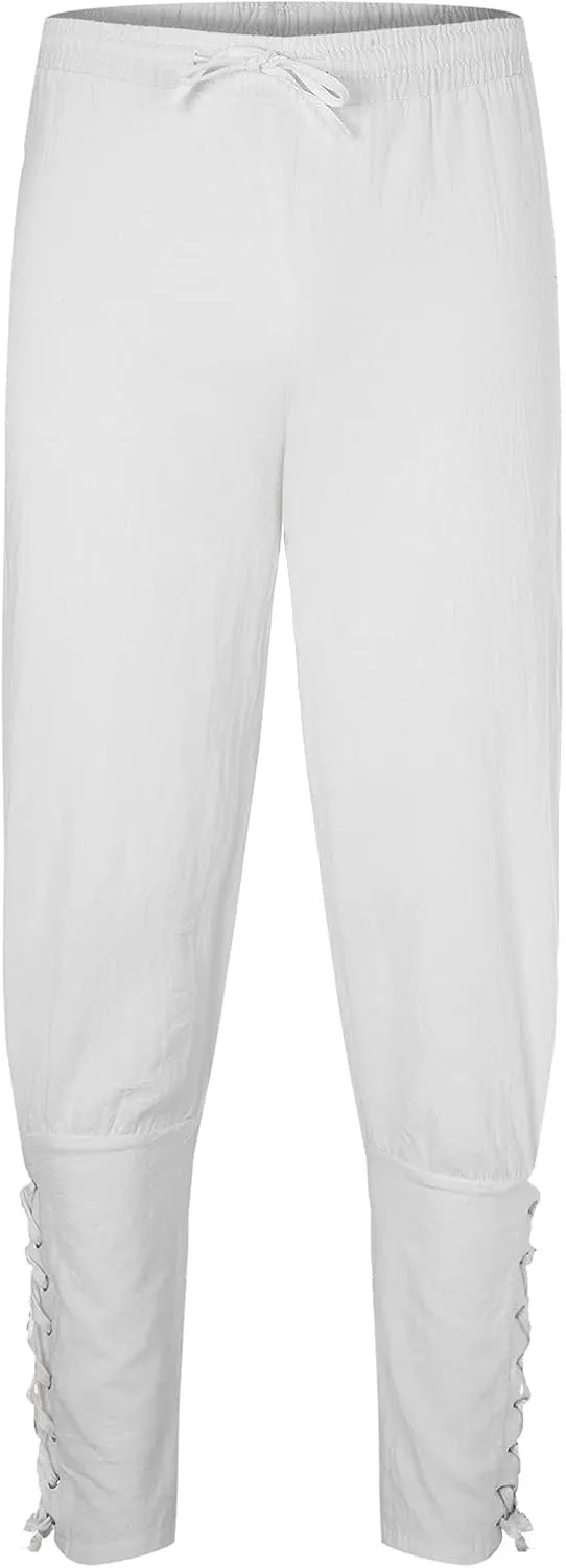 Big and Tall Sweatpants for Men Pants Overalls Solid Color Multi-Pocket Straight Trousers Cargo Pants for Men Relaxed