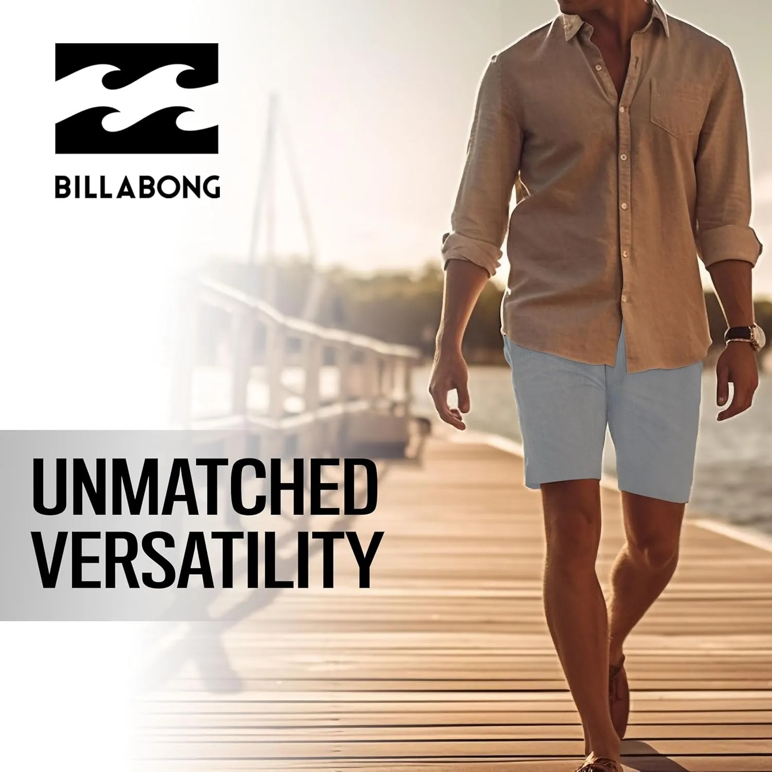 Billabong Big and Tall Shorts for Men – Hybrid Stretch Board Shorts Quick Dry Crossfire Submersible