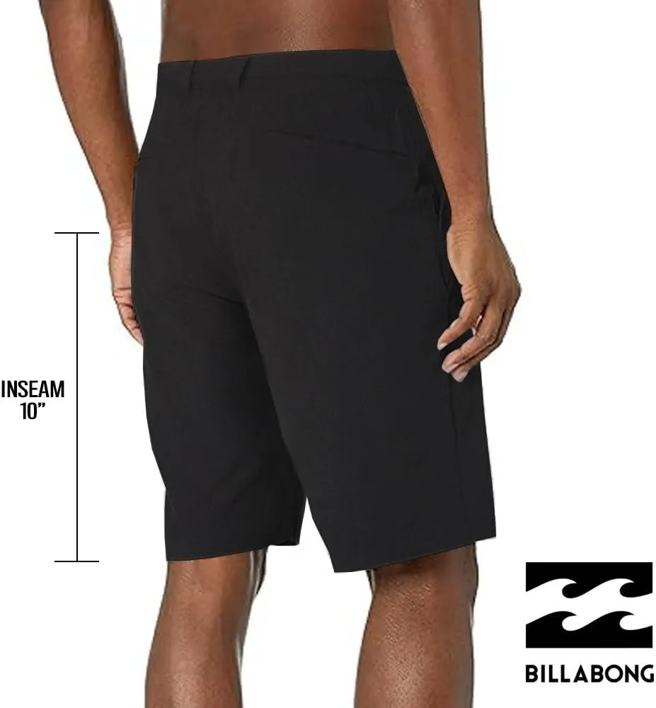Billabong Big and Tall Shorts for Men – Hybrid Stretch Board Shorts Quick Dry Crossfire Submersible