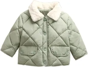 Boys Girls' Winter Coat Light Puffer Jacket Warm Down Coat Outwear Water-Resistant Packable Puffer Jacket Coat