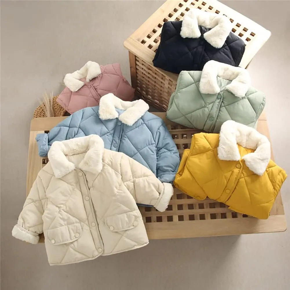 Boys Girls' Winter Coat Light Puffer Jacket Warm Down Coat Outwear Water-Resistant Packable Puffer Jacket Coat