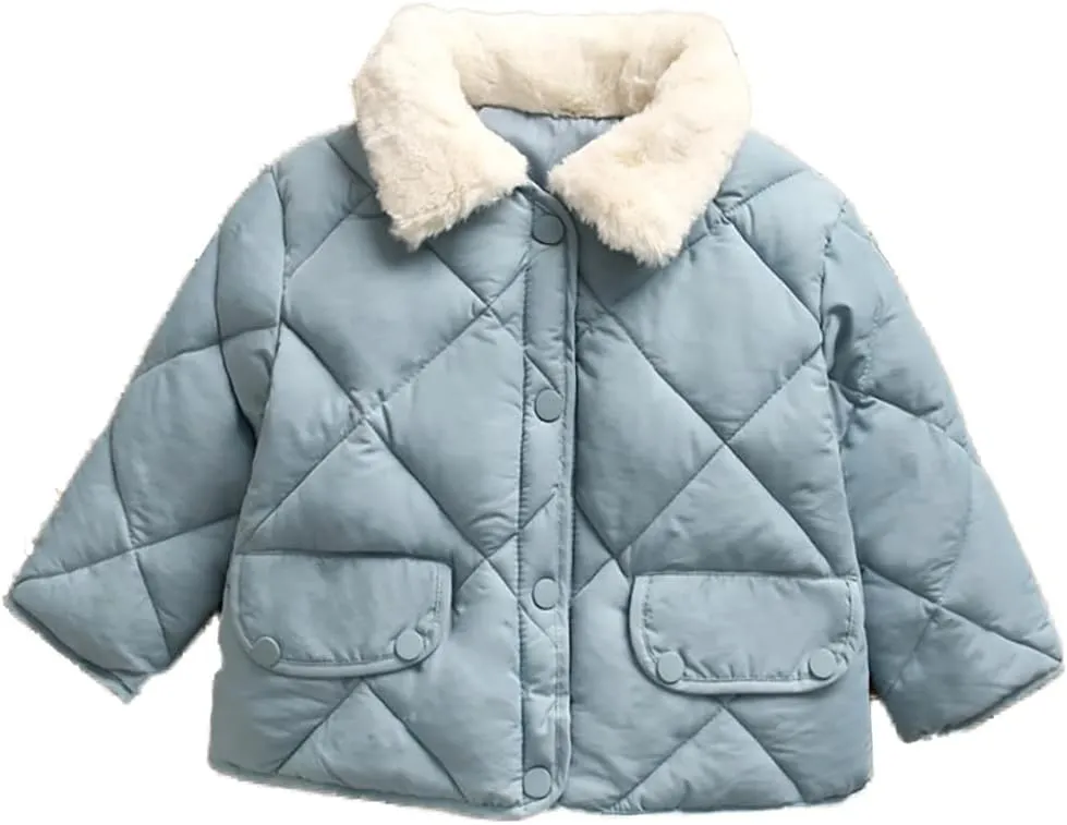 Boys Girls' Winter Coat Light Puffer Jacket Warm Down Coat Outwear Water-Resistant Packable Puffer Jacket Coat