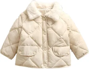Boys Girls' Winter Coat Light Puffer Jacket Warm Down Coat Outwear Water-Resistant Packable Puffer Jacket Coat