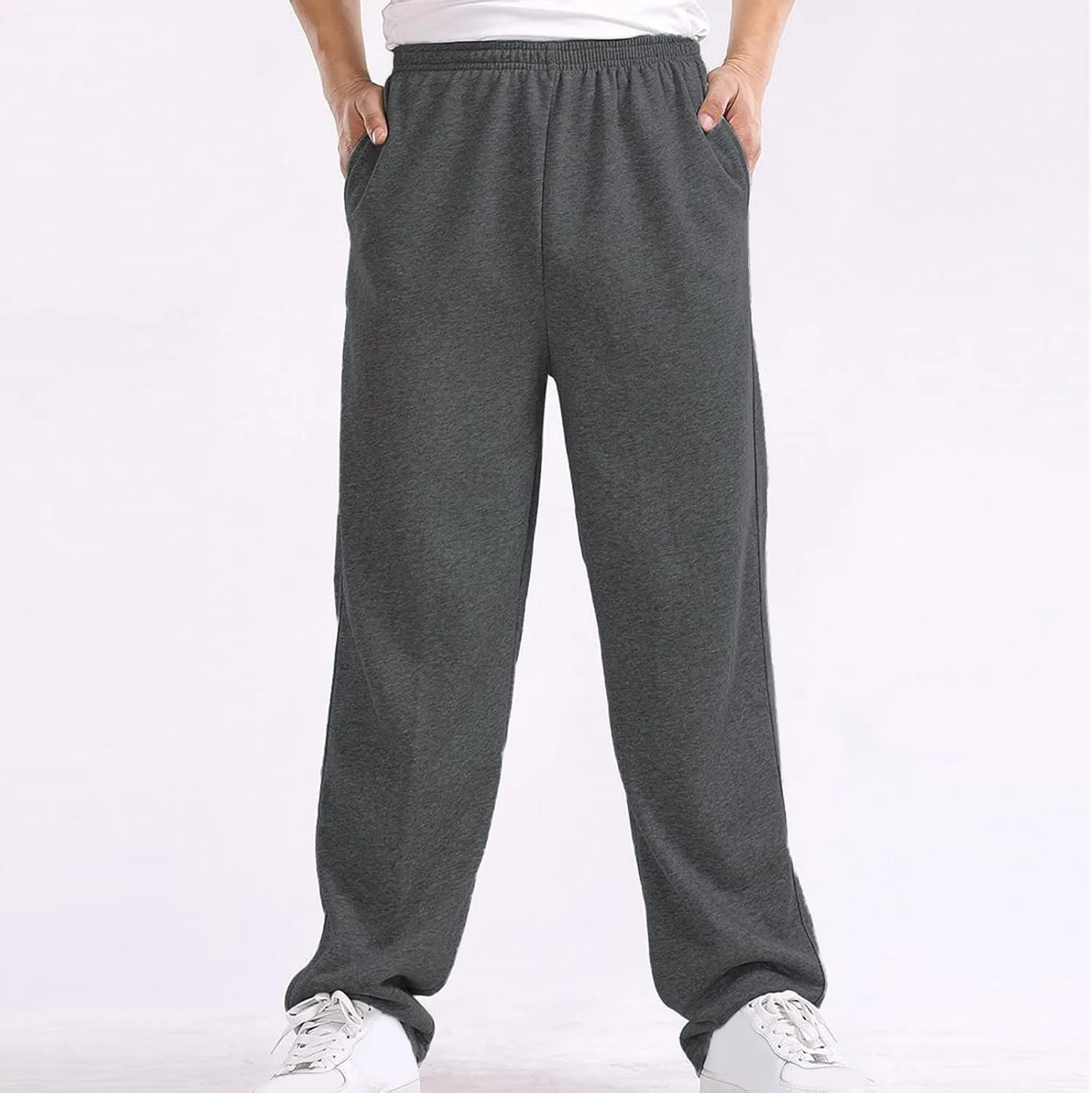 Cargo Pants for Men Big and Tall Pants Sports Casual Jogging Trousers Lightweight Hiking Work Pants Outdoor Pant Blue