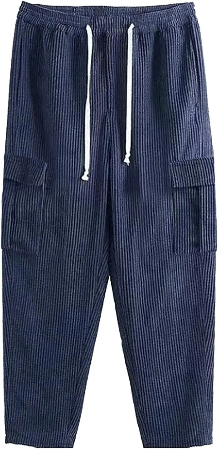 Cargo Pants for Men Relaxed Fit Casual Wild Joggers Athletic Work Pants Baggy Hiking Trousers Outdoor Wearing Track Pants