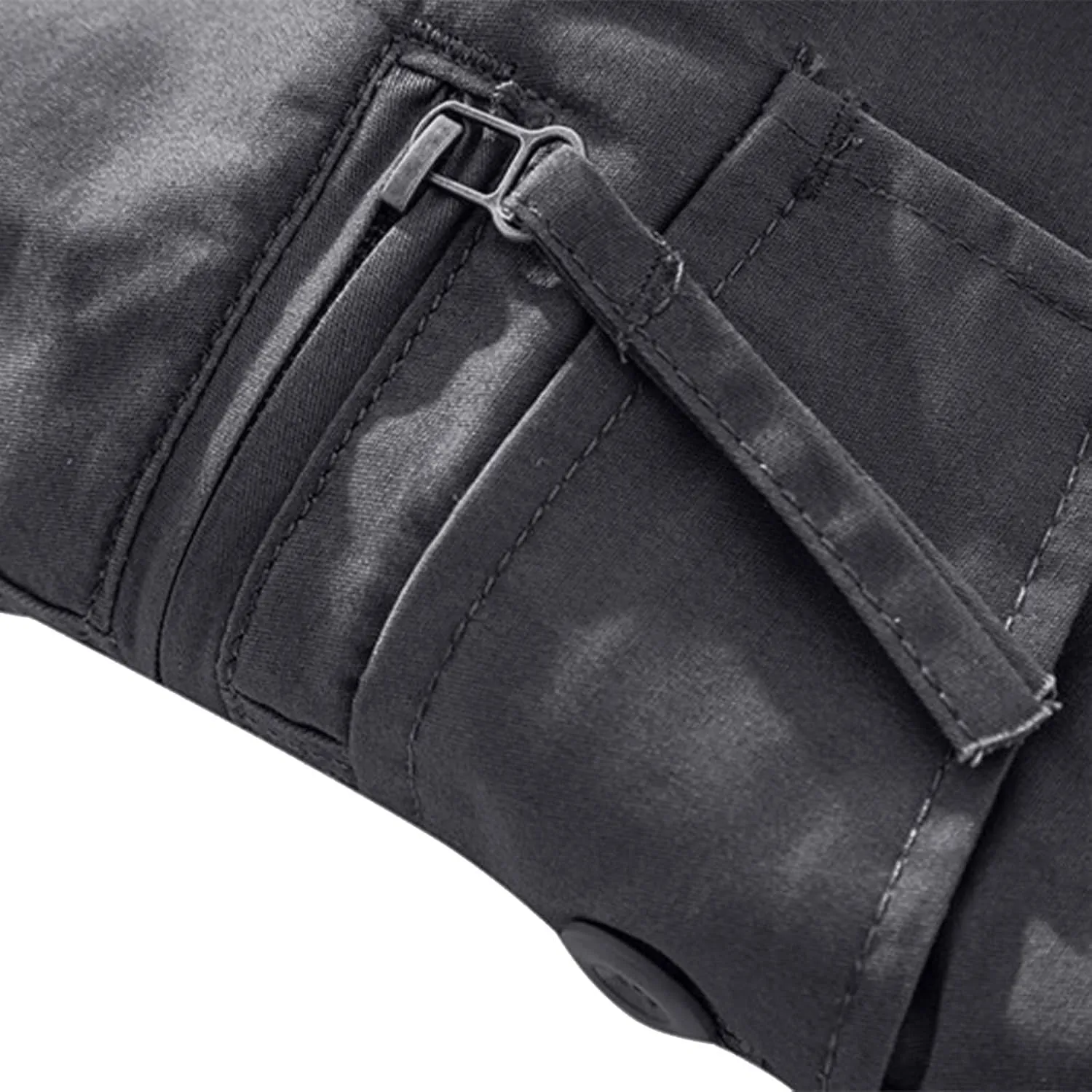Cargo Shorts for Men Casual Elastic Waist Plus Size Outdoor Work Short Pants with Multiple Pockets Stretch Shorts