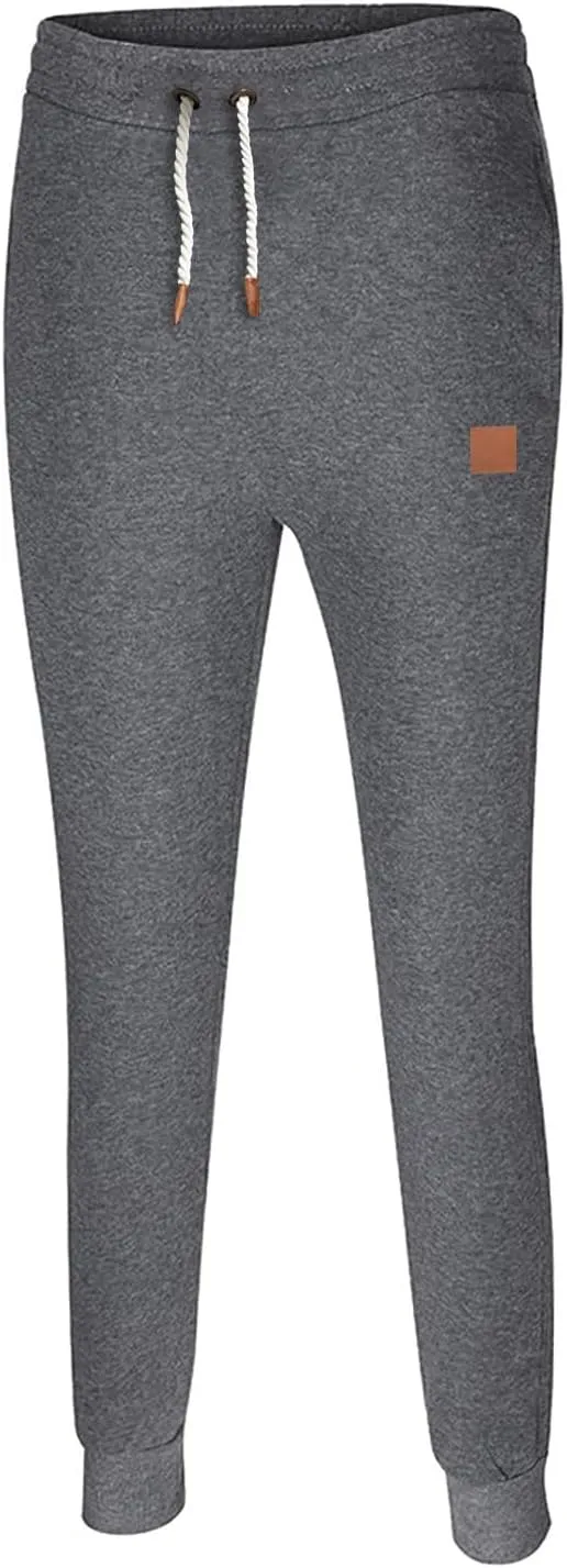 Cargo Sweatpants for Men Big and Tall with Zipper Fly Sweatpants for Men Lightweight Loose Fit Open Bottom Sweatpants