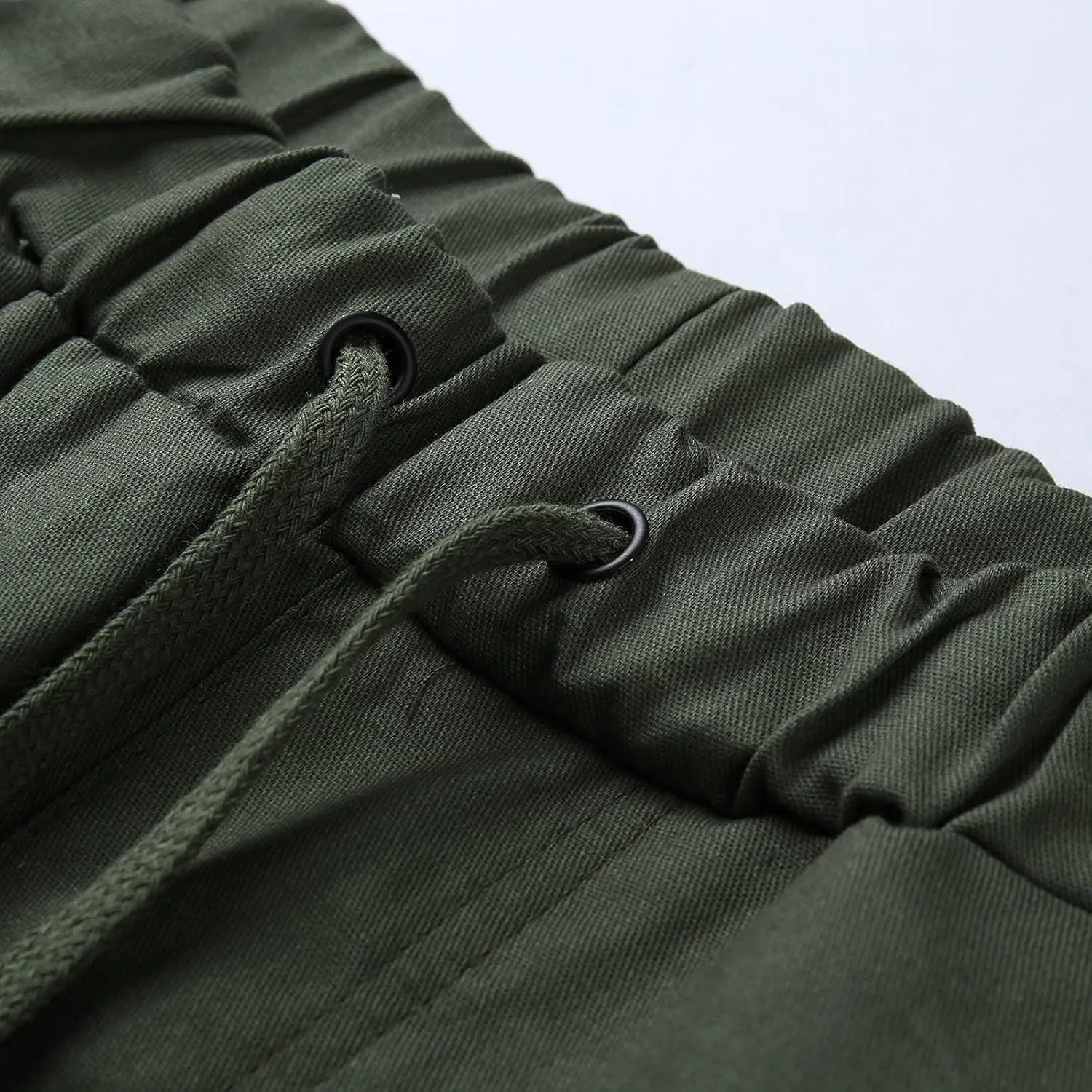 Cargo Trousers for Men Long Track Pants with Pockets Mens Sweatpants Relaxed Fit Stretch Drawstring Pocket Sweatpants