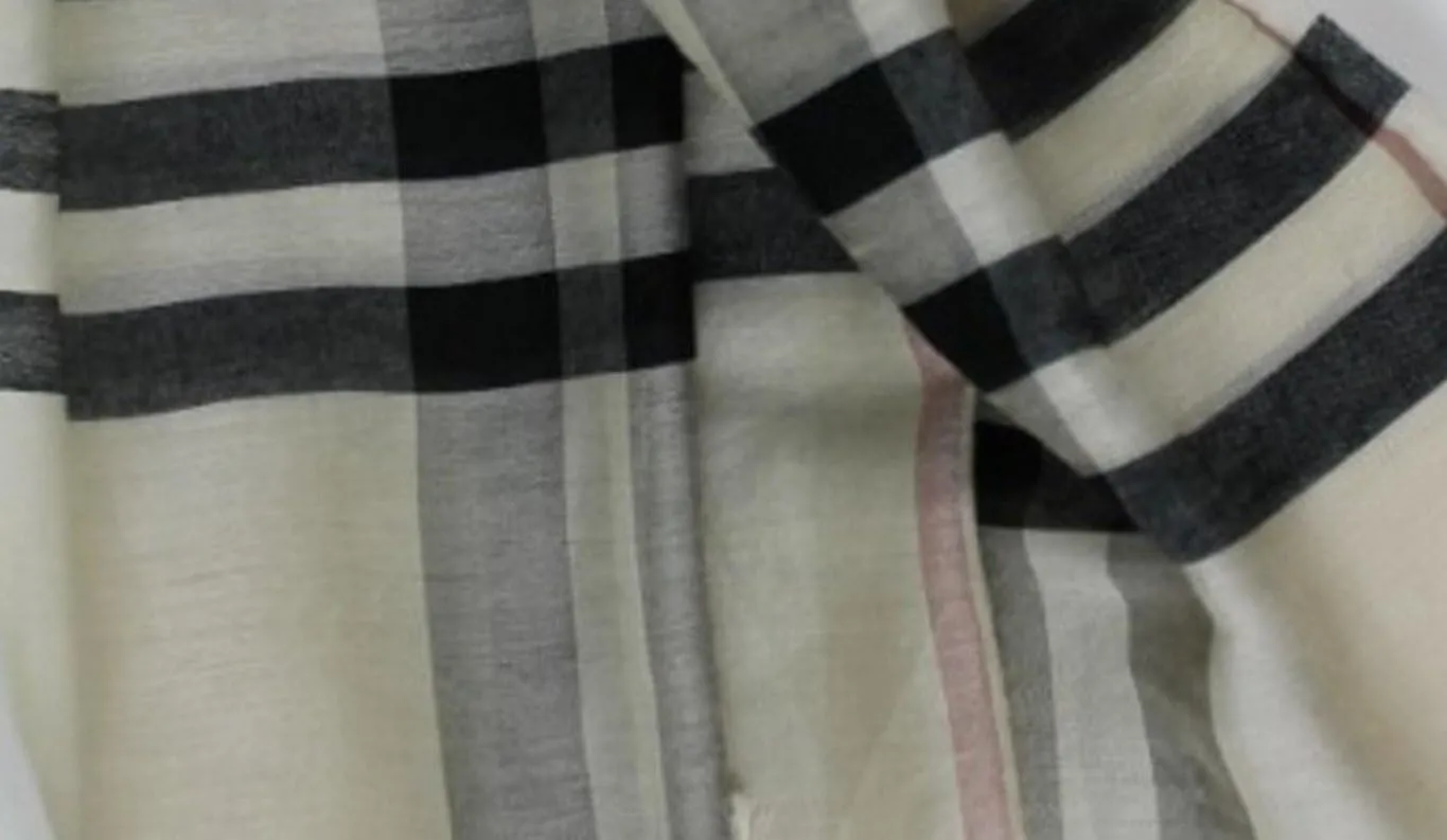 Cashmere Pashmina Group– Scarf,Scarves,Shawl,Wrap,Stole in Check/Plaid (Silk and Viscose)