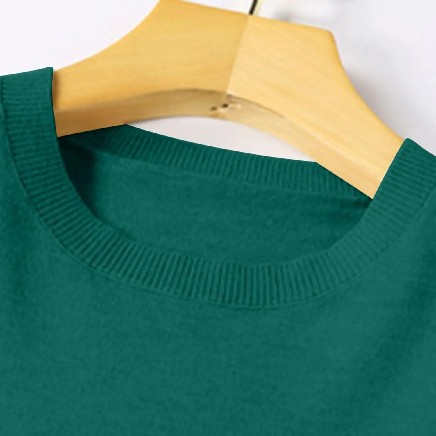 Cashmere Sweaters for Women 2024 Long Sleeve Crew Neck Soft Warm Cozy Pullover Wool Knit Jumpers Sweater
