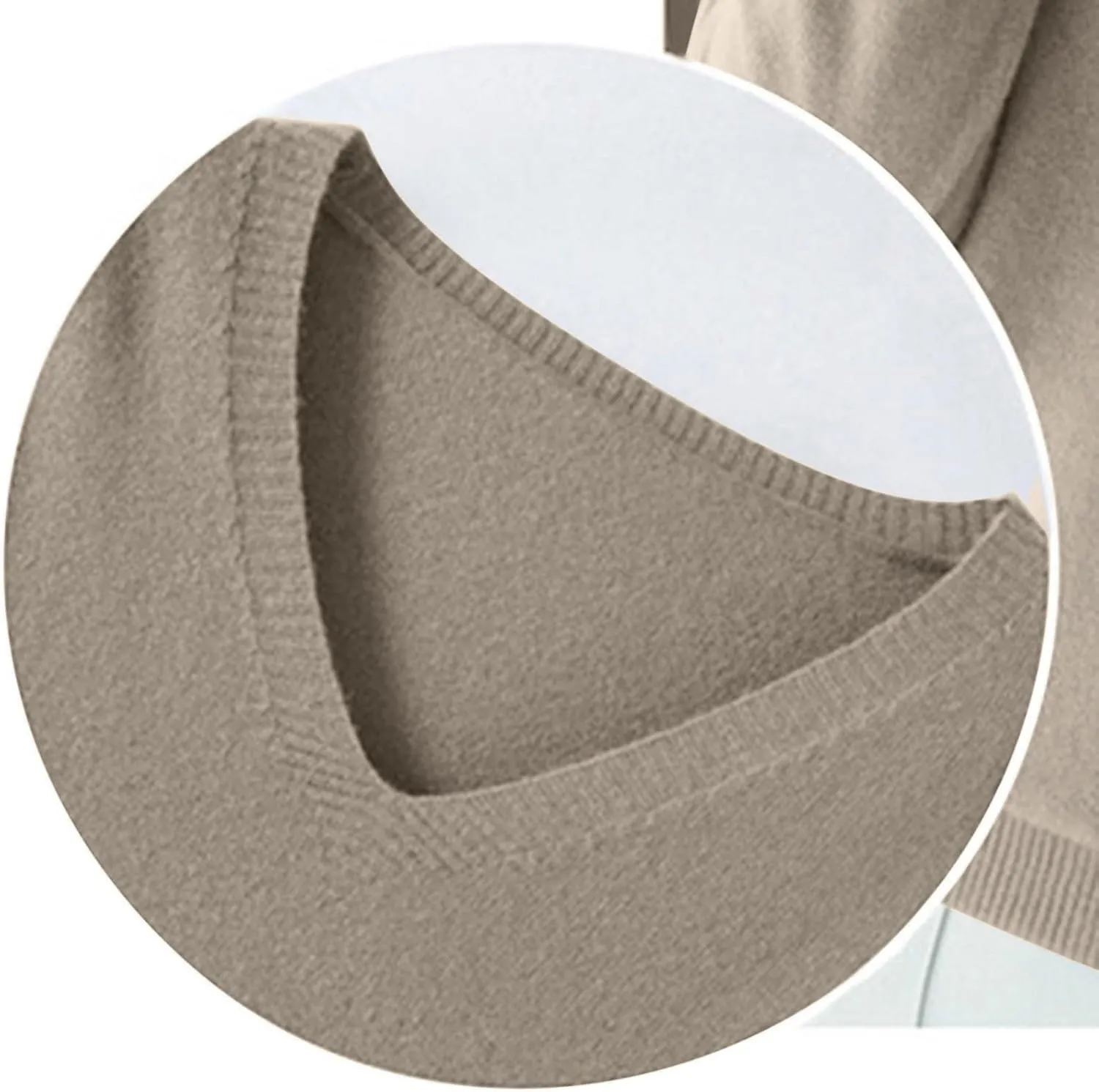 Cashmere Sweaters for Women Long Sleeve Loose Pullover Tops Soft Warm Cozy Lightweight Casual Wool Knit Sweater