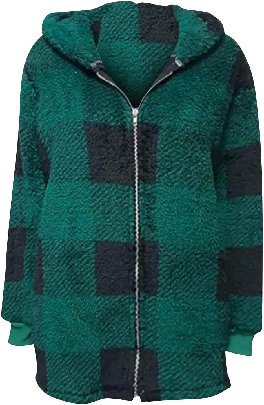 ChicCrate Womens Flannel Shacket Jacket Casual Plaid Long Sleeve Shirt Trendy Oversized Coats Fall Clothes Winter Outfit 2025