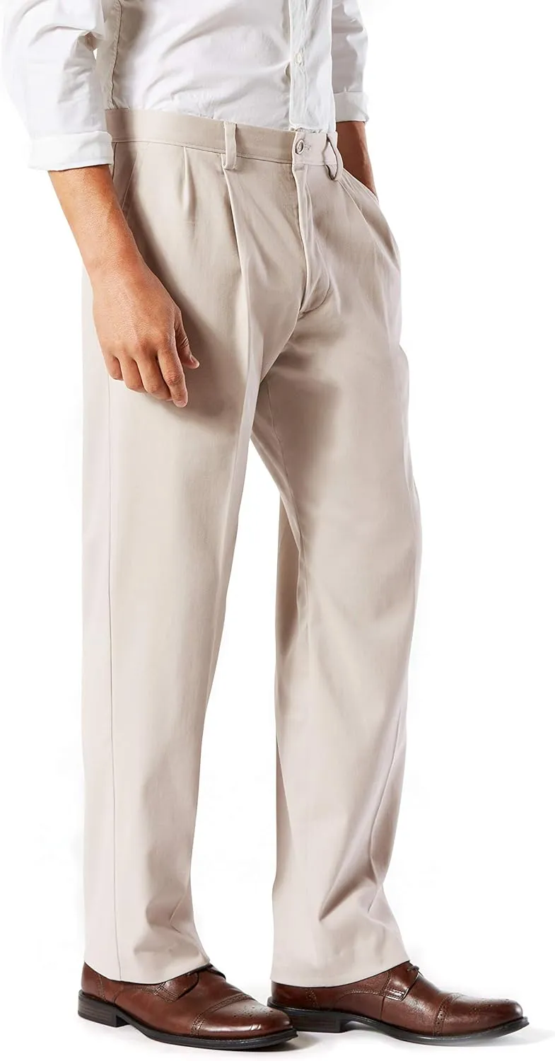 Dockers Men's Classic Fit Easy Khaki Pants - Pleated (Standard and Big & Tall)