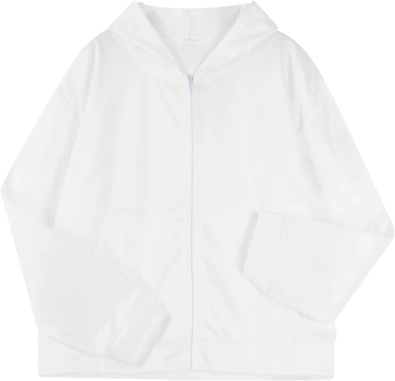 fanmpghleoo Fleece Hoodie Women Plain Oversized Zip Up Hooded Sweatshirt Y2k Zipper Comfy Hoodies Athletic Cropped Jackets