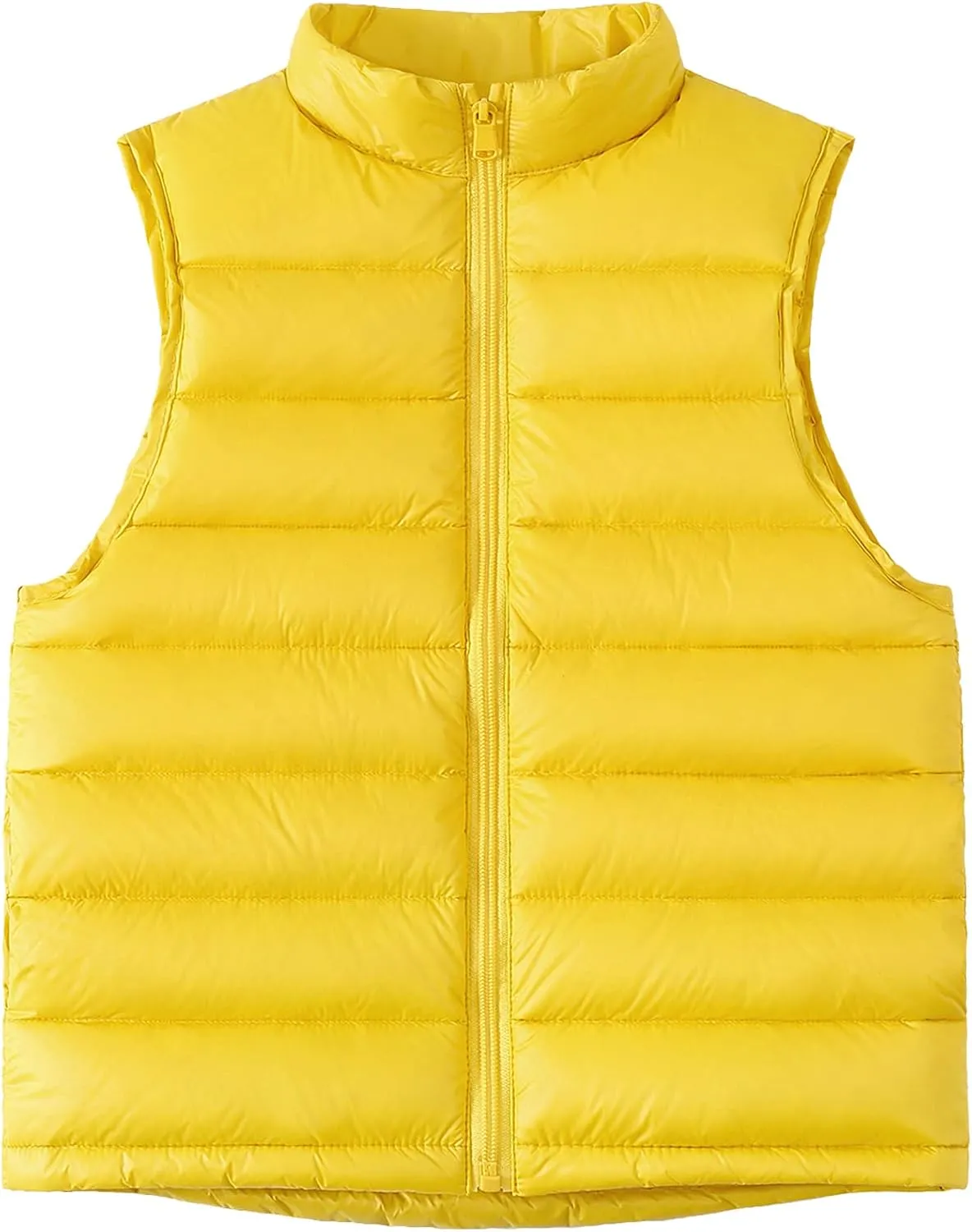 Happy Cherry Kids Winter Snow Puffer Down Vest Softshell Quilted Padded Sleeveless Jacket Ultra Light Waistcoat 4-12 Years