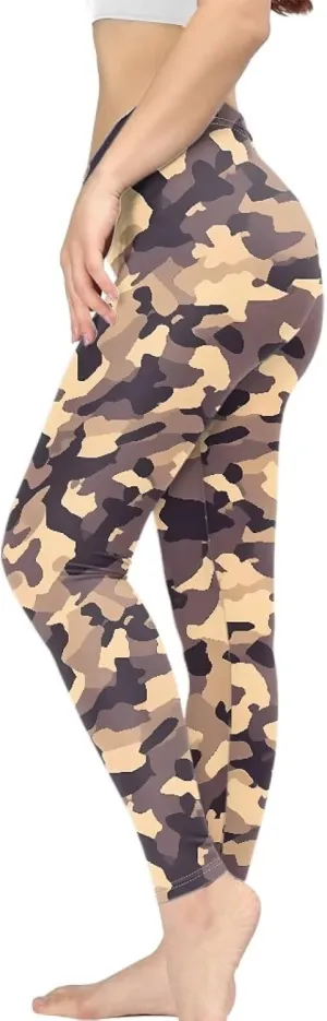Irisjudy High Waist Yoga Pants for Women, Cute Kawaii Comfy Workout Leggings for Girls, Tummy Control Stretchy Tights XS-3XL
