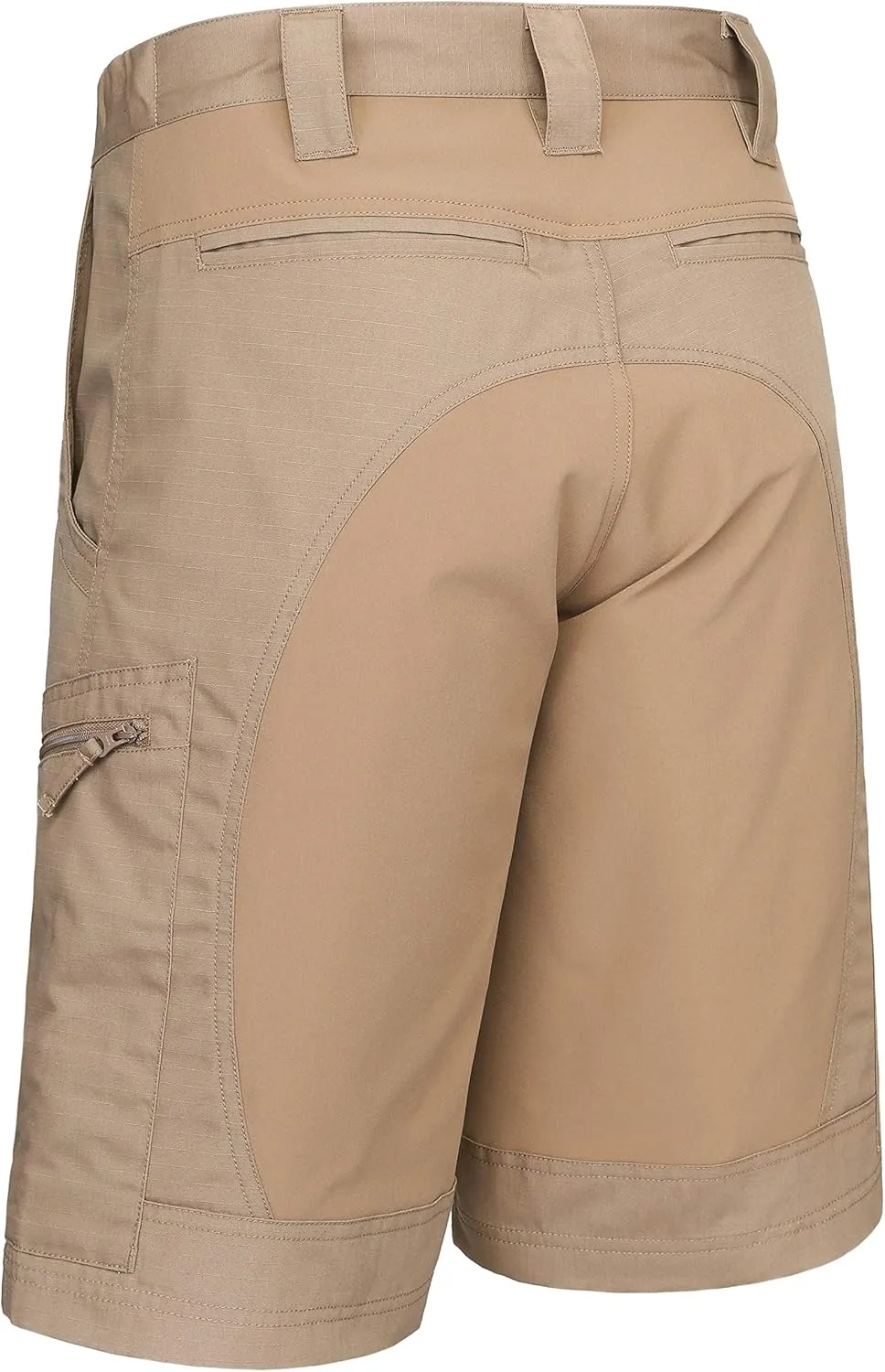 LAPG Men's Atlas STS Cargo Shorts, Men's Tactical Cargo Shorts with Zipper Pockets, Cargo Stretch Shorts for Men
