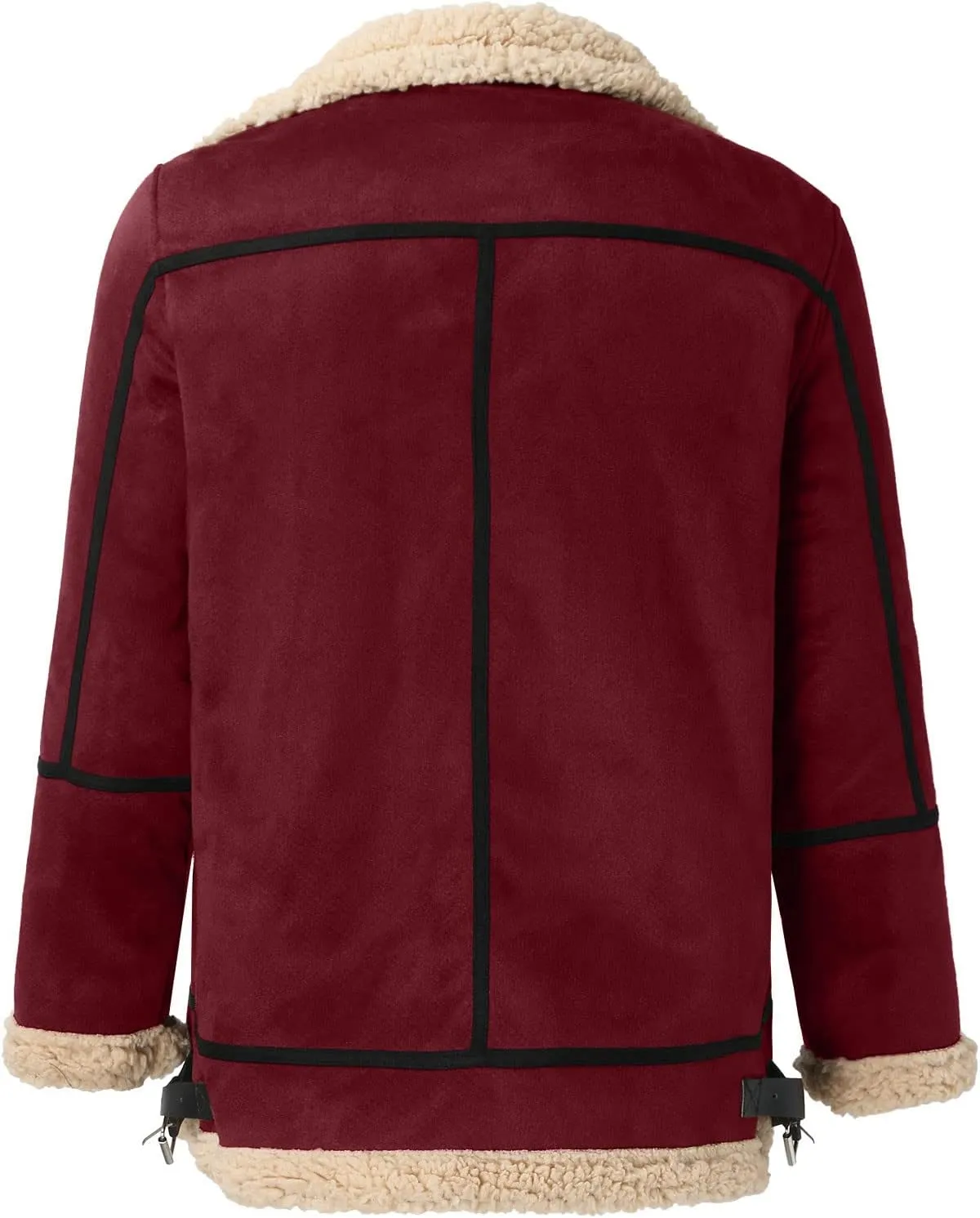 LCMTWX Men's Thick Thermal Winter Jacket Stand Collar Knitted Splice Sweater Coat Casual Cardigan Stylish Outwear Mens