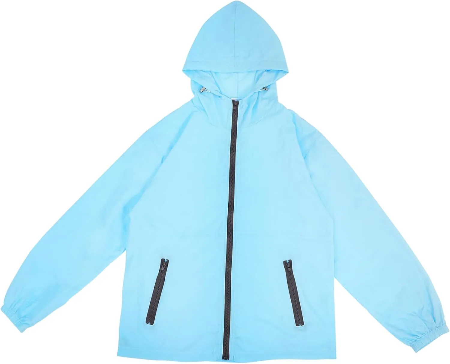 LIFKOME Hooded Jacket for Women Comfortable Utility Jacket Girls Zipper Pockets