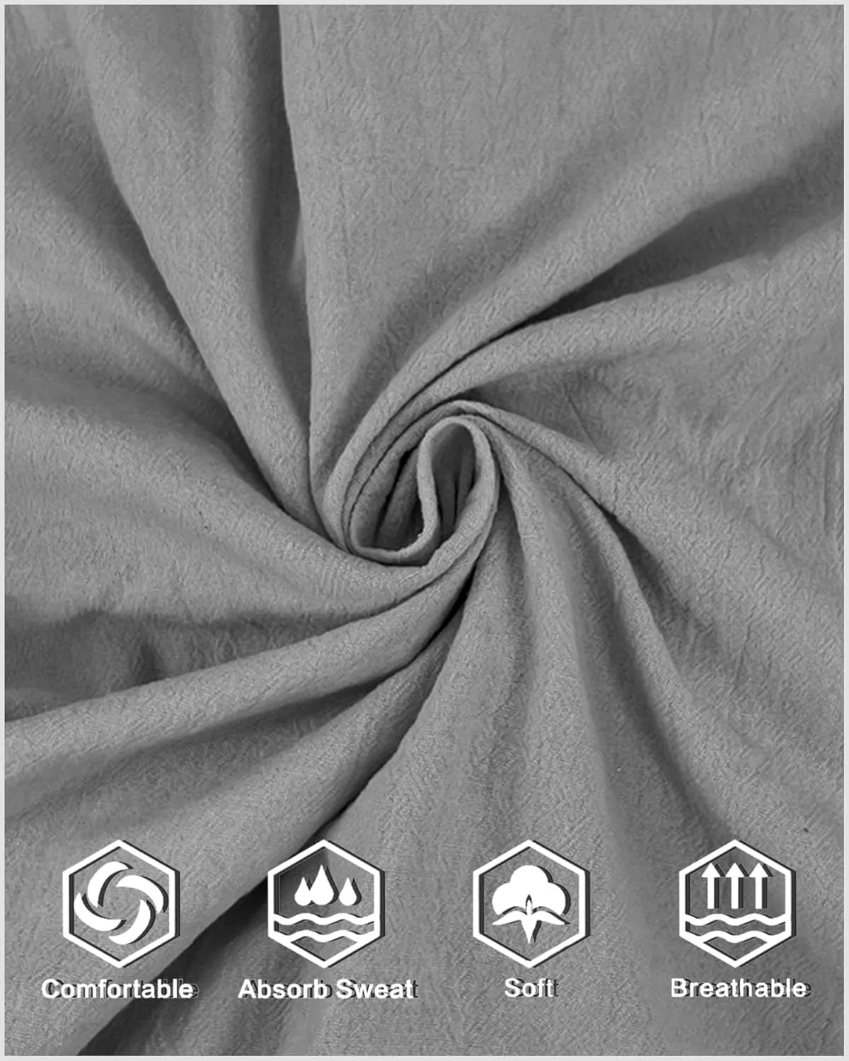 MARSVOVO Novelty Hippie Light Weight Hoodie for Men Long Sleeve Hooded Shirt Casual Quarter Button Tops for Spring Fall
