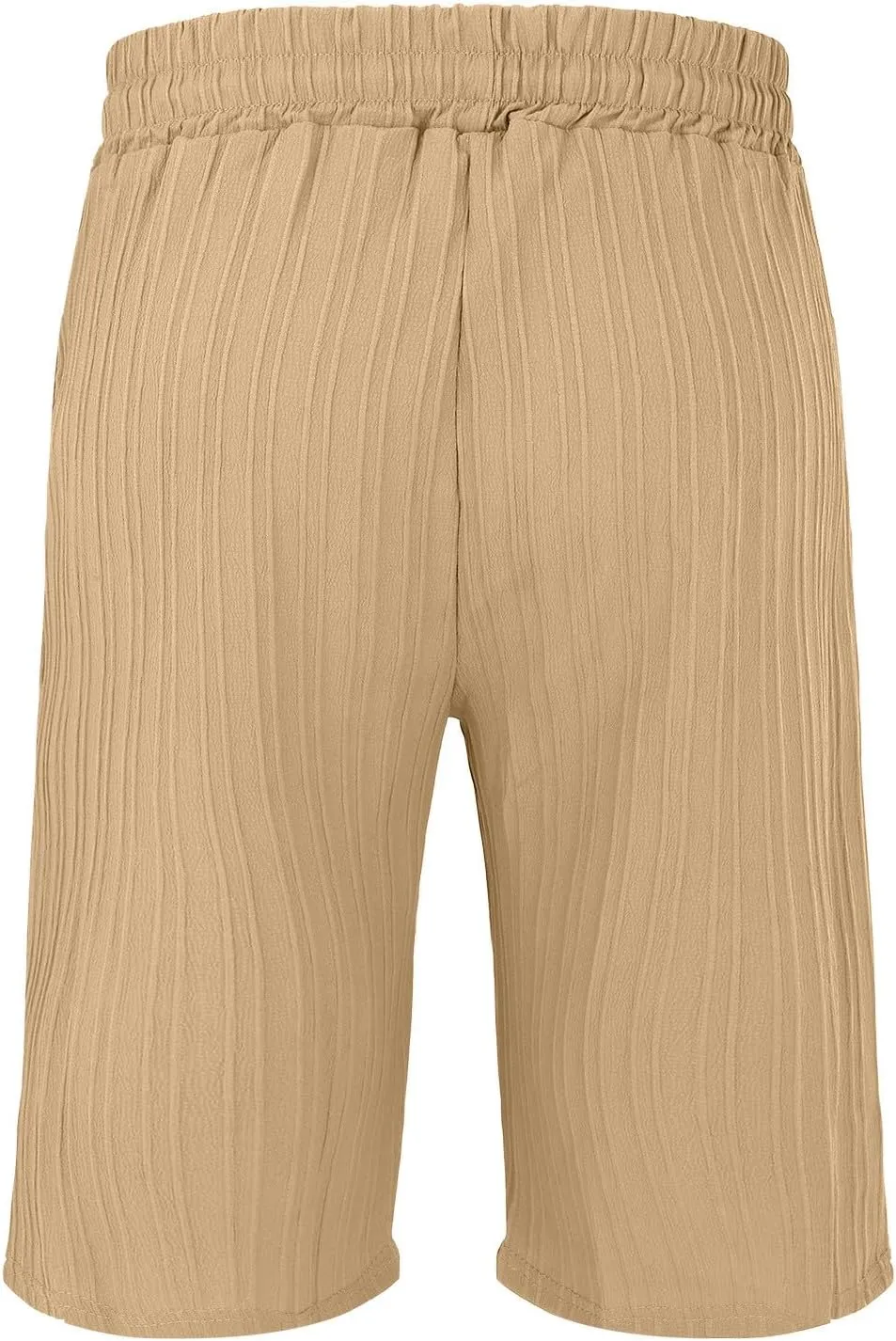 Men Summer Beach Shorts Plus Size Track Combat Wide Leg Straight Loose Casual Capris Trend Outdoor Seaside Volleyball Bermuda