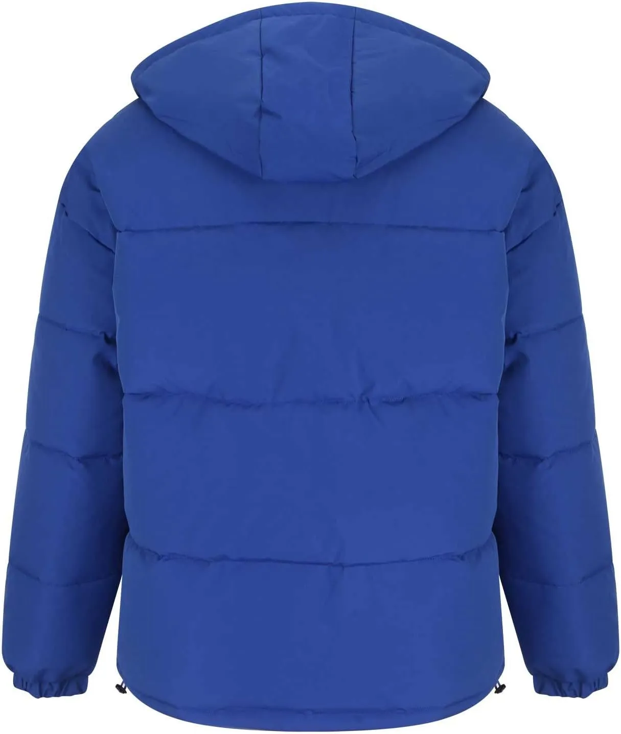 Men Warm Thicker Workwear Long Sleeve Hooded Cotton Winter Jackets Casual Fashion Zipper Quilted Insulated Outwear