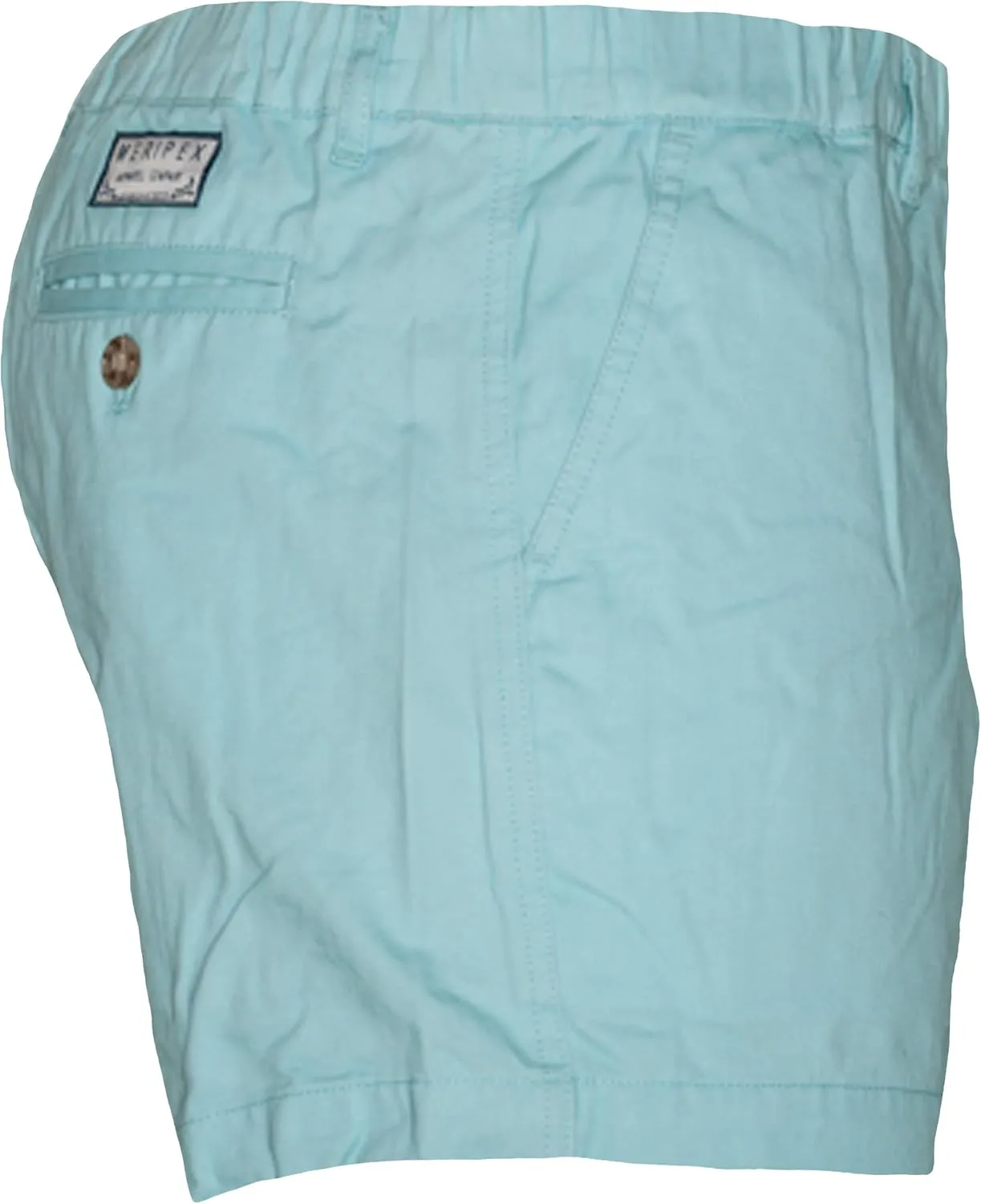Men's 5.5" Inseam Elastic-Waist Short Shorts 4-Way Stretch