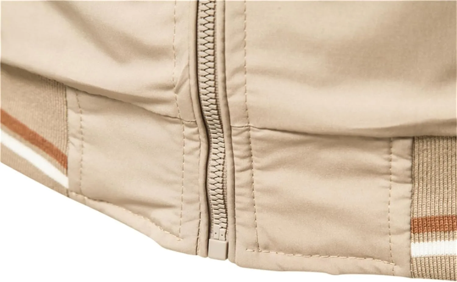 Men's Fall Casual Windbreaker Jackets Lightweight Bomber Jacket Windproof Zip Up Coats with Pockets