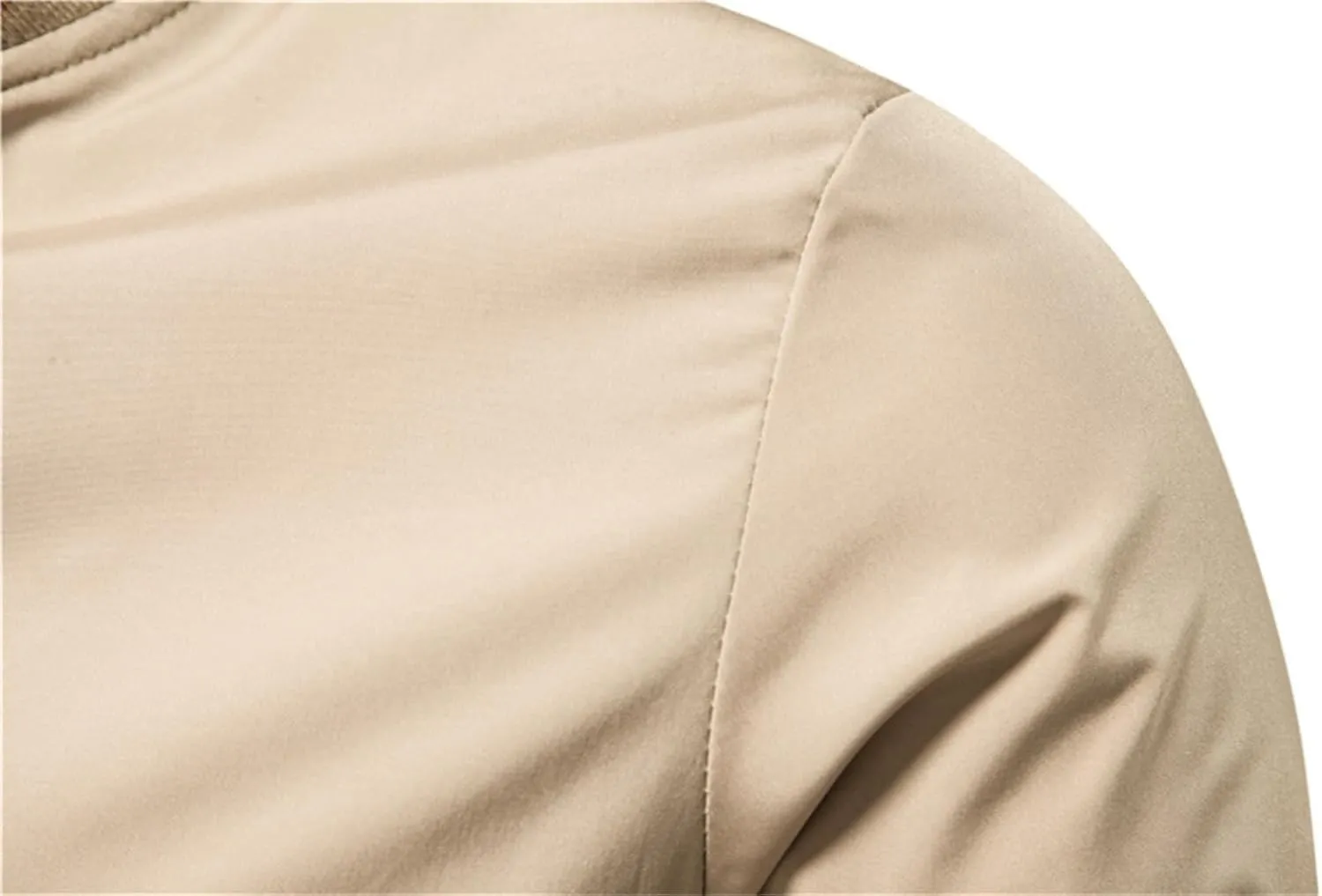 Men's Fall Casual Windbreaker Jackets Lightweight Bomber Jacket Windproof Zip Up Coats with Pockets