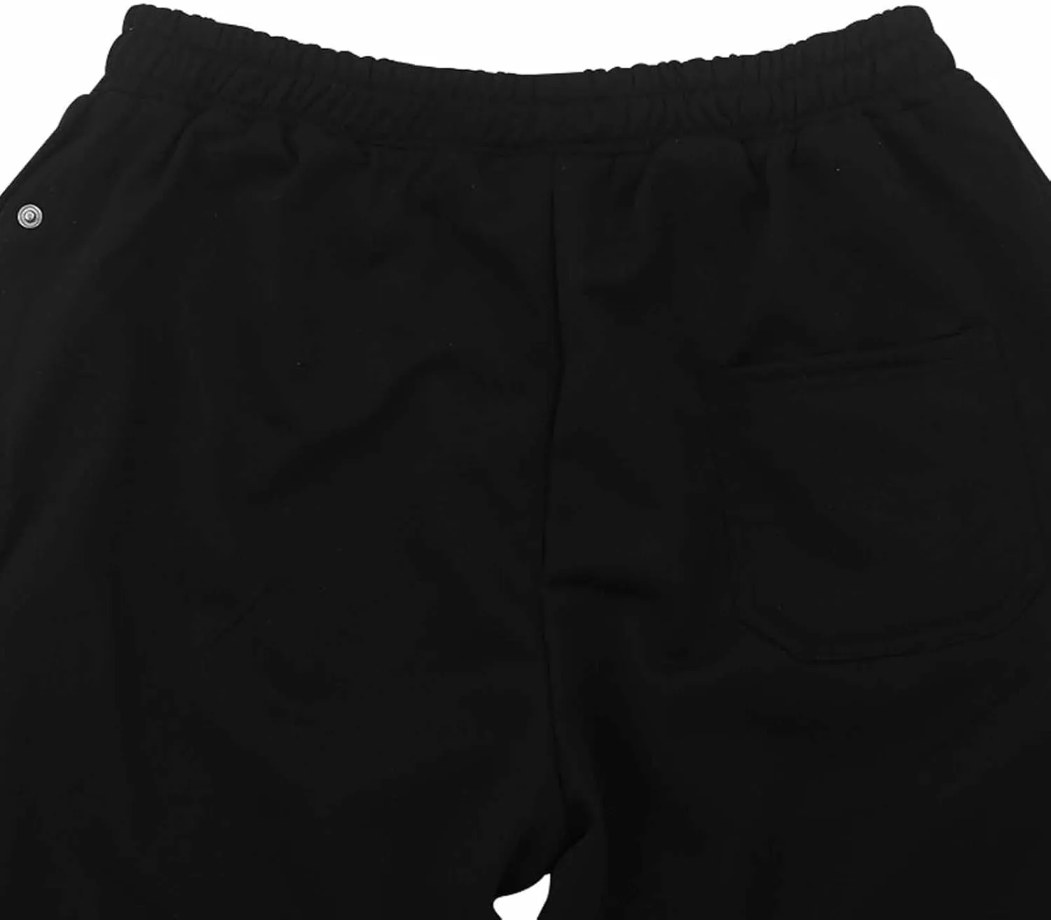 Men's Flared Fleece Sweatpants Baggy Button Bell Bottom Joggers Pant Casual Fashion Drawstring Waist Gym Workout Pant