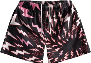 Mens Graphic Casual Stretch Shorts Running Basketball Gym Breathable Beach Summer Quick Dry Mesh Shorts