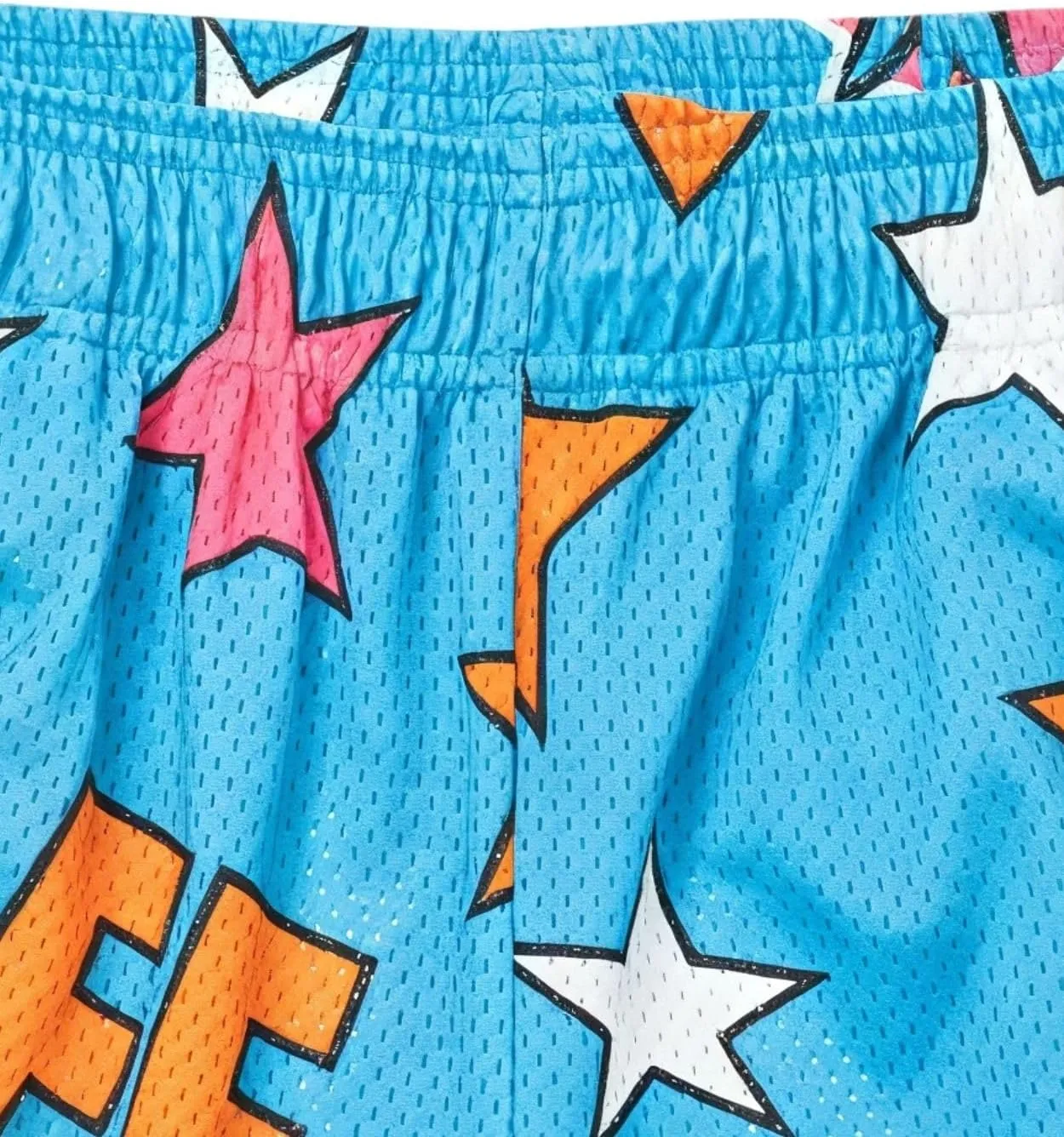Mens Graphic Casual Stretch Shorts Running Basketball Gym Breathable Beach Summer Quick Dry Mesh Shorts