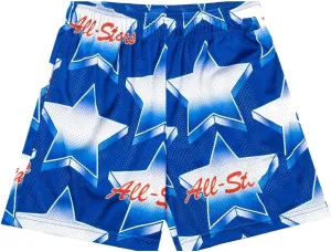 Mens Graphic Casual Stretch Shorts Running Basketball Gym Breathable Beach Summer Quick Dry Mesh Shorts