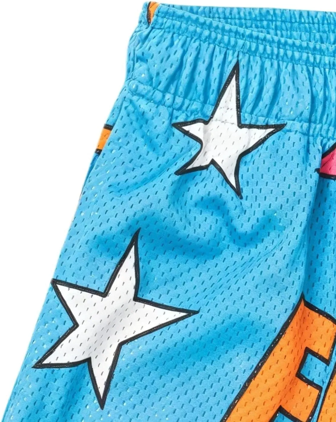 Mens Graphic Casual Stretch Shorts Running Basketball Gym Breathable Beach Summer Quick Dry Mesh Shorts
