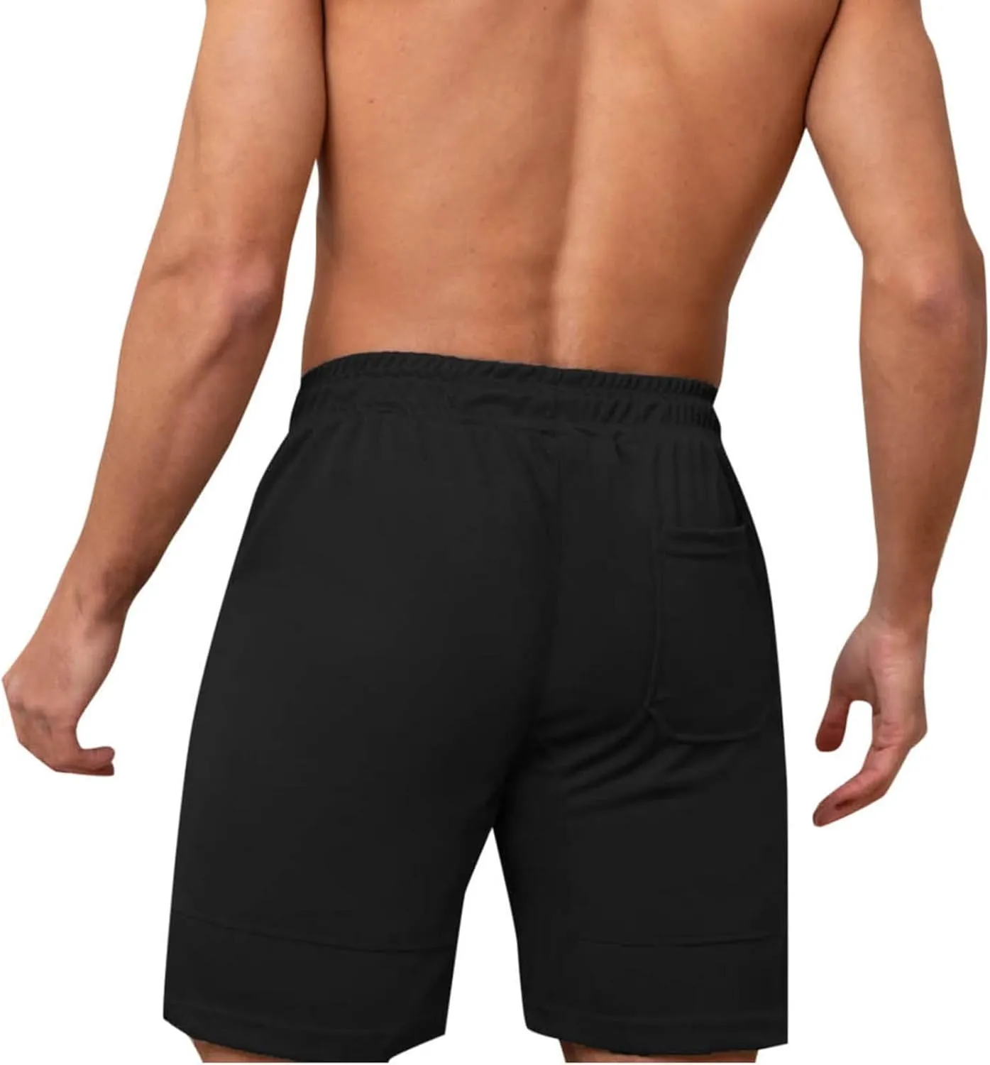 Mens Mesh Workout Shorts with Zipper Pockets 5 Inch Athletic Gym Stretch Shorts Casual Sports Quick Dry Running Jogger Shorts
