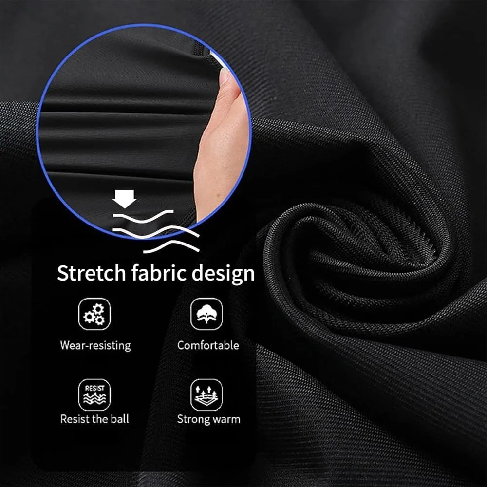 Men's Plus Size Ice Silk Stretch Shorts, Male Quick Dry Lightweight Gym Ice Silk Shorts，Cool Breathable Quick Dry Zip