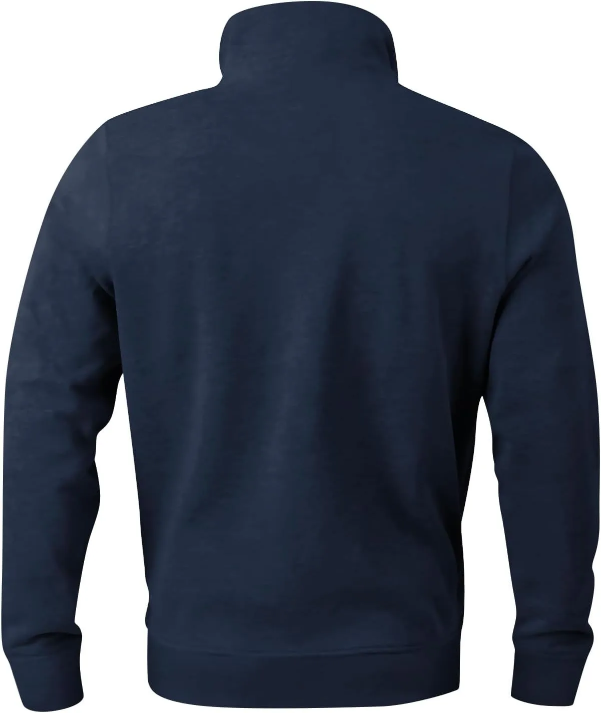 Men's Quarter Zip Casual Comfort Golf Running Sweater Lightweight Soft Pullover Collar Sweatshirt