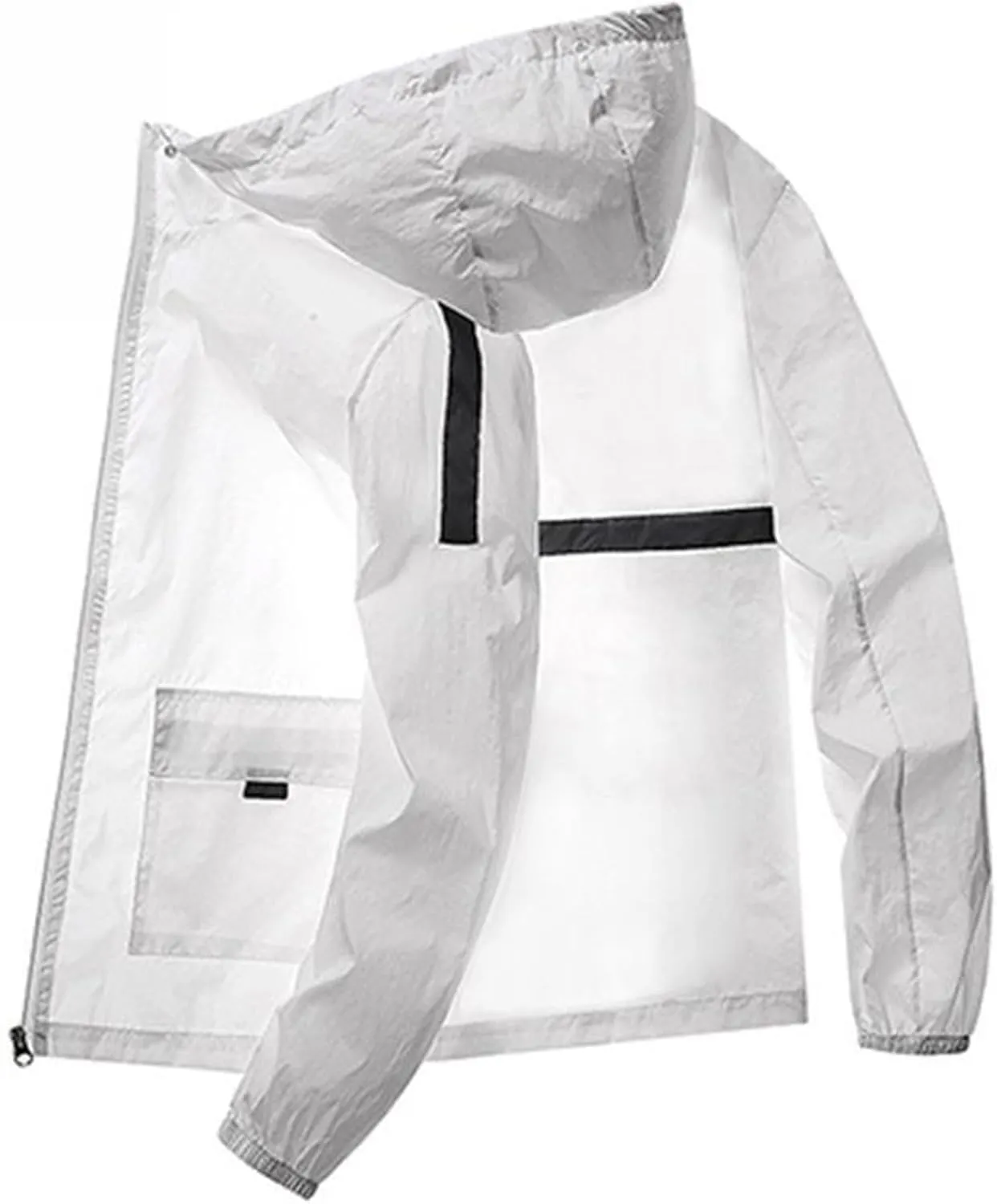 Mens Summer and Autumn Sunscreen Windproof and Rainproof Outdoor Sports Casual Breathable Jackets Winter Wool
