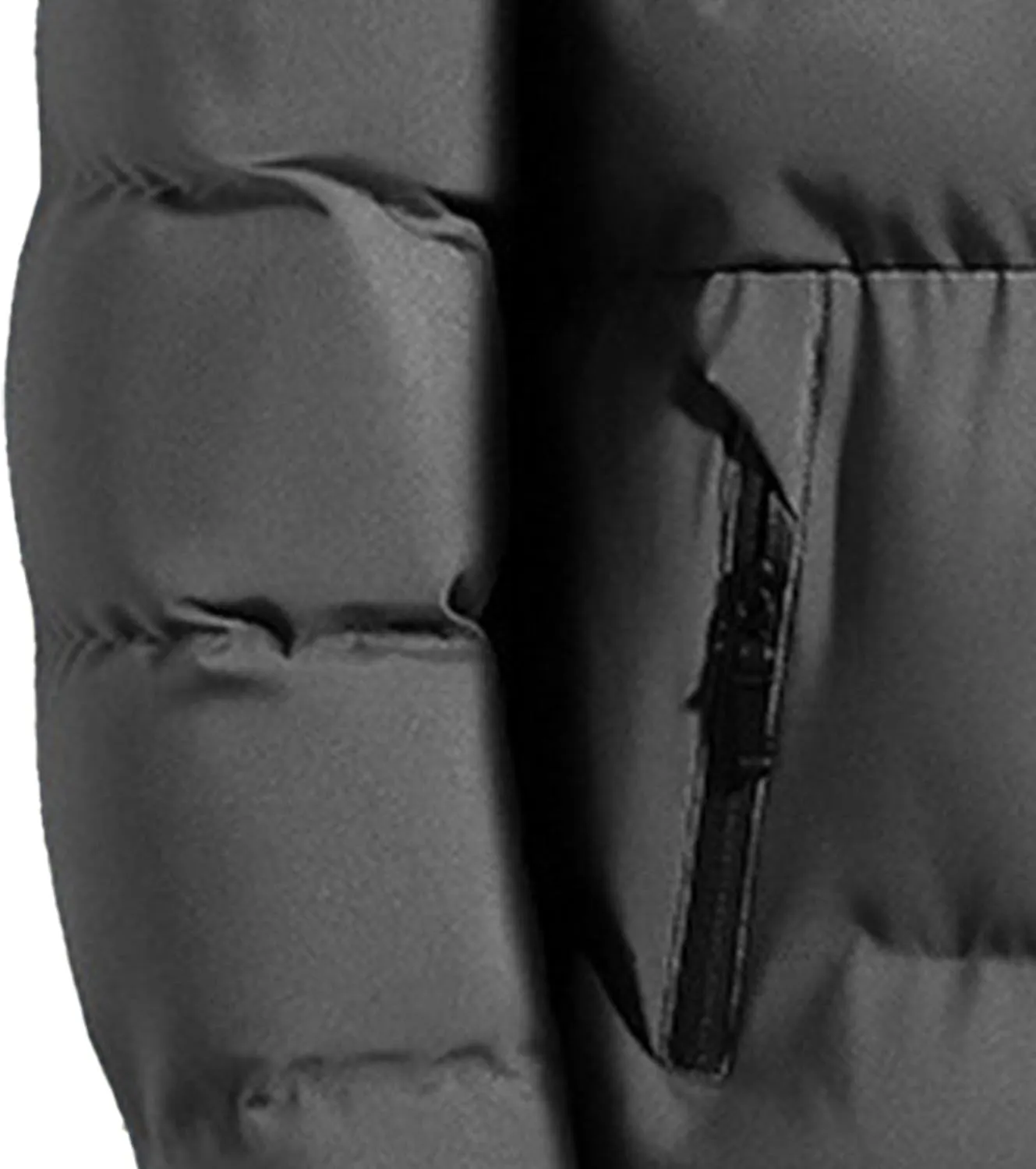 Mens Thicken Cotton Hooded Coat Big and Tall Winter Waterprpoof Puffer Windproof Hood Down Quilted Parka Jacket