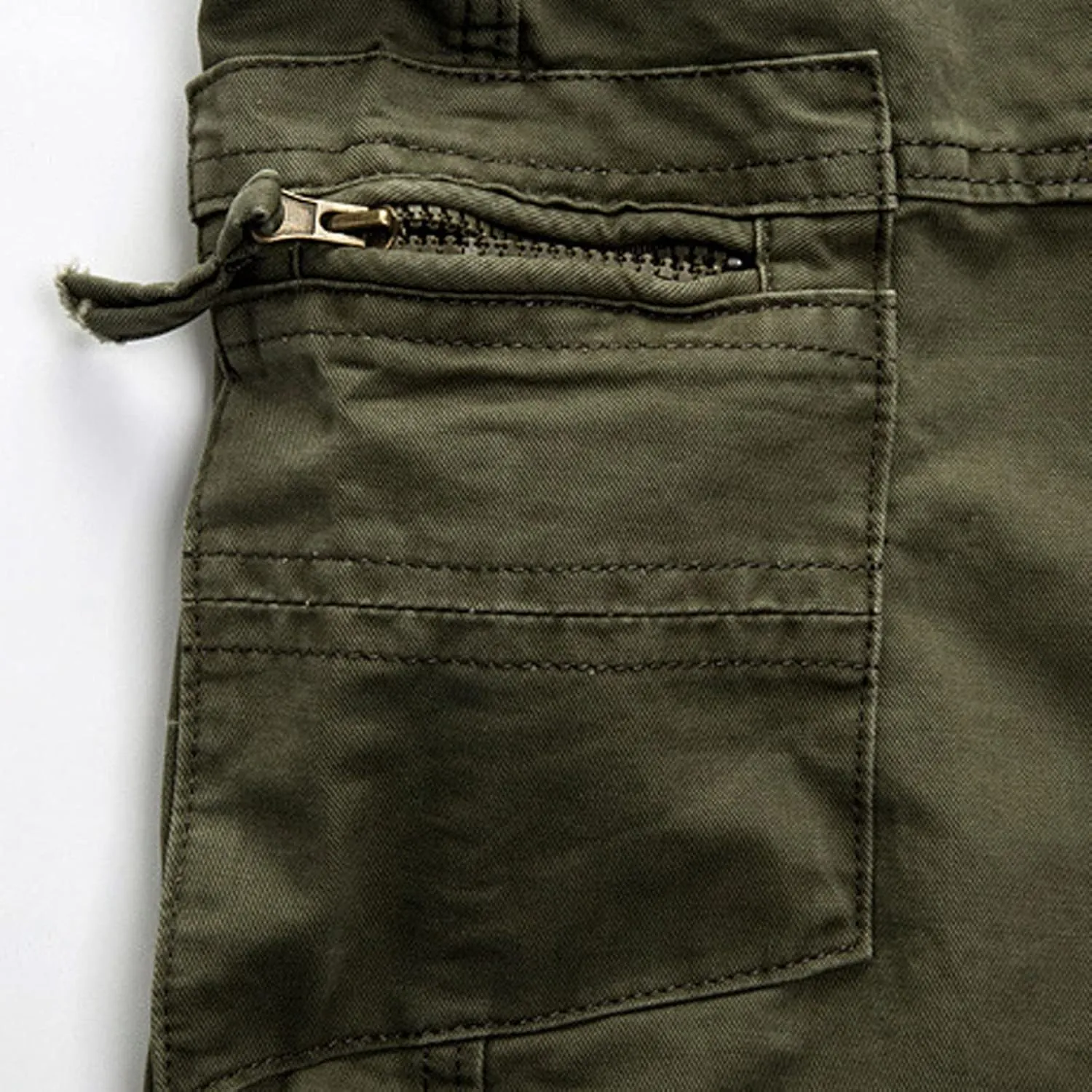 Muscularfit Baggy Sweatpants for Men 2023 Multi Pockets Buckle Zipper Cotton Cargo Pants Causal Loose Joggers Athletic Pants