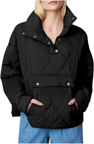 Parkas for Women Hooded Oversized Puffer Jacket Warm Thick Long Outwear 2025 Daily Casual Fashion Coat with Pocket