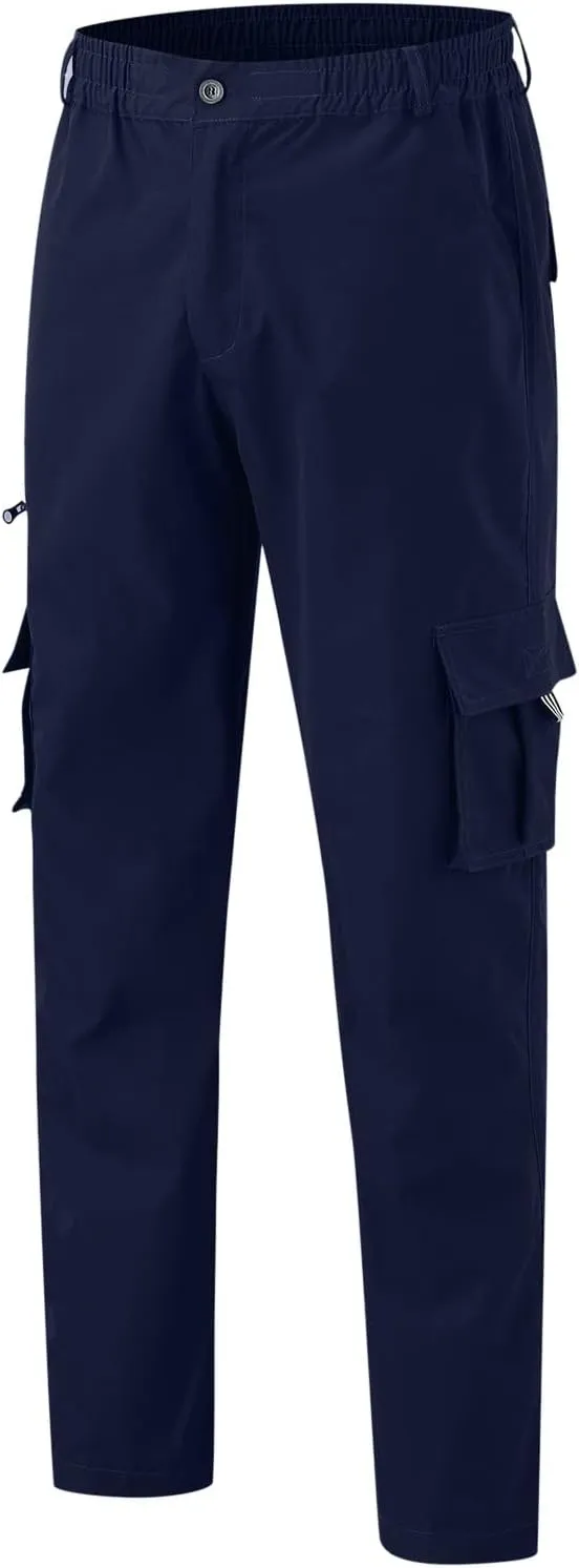 sdbrld Cargo Pants For Men Mens Lightweight Outdoor Joggers Casual Hiking Classic Pants Overalls Trousers with Pockets