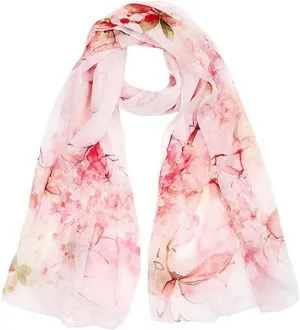 Square Large Neck Scarf Lightweight Silk Scarf Ladies Digital Printed Silk Scarf Breathable Chiffon Shawl Soft