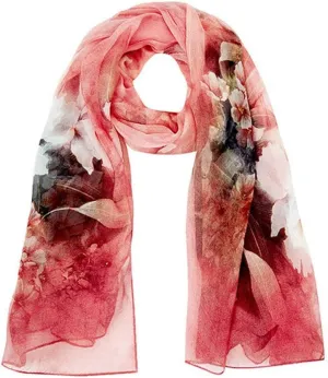 Square Large Neck Scarf Woman's Digital Floral Printing Long Scarf Shawl Multi-use Silk Satin Neck Scarf Lightweight
