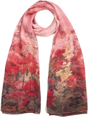 Square Large Neck Scarf Women's Satin Silk Scarf Ladies Digital Printing Silk Chiffon Scarf Summer Beach Shawl Soft