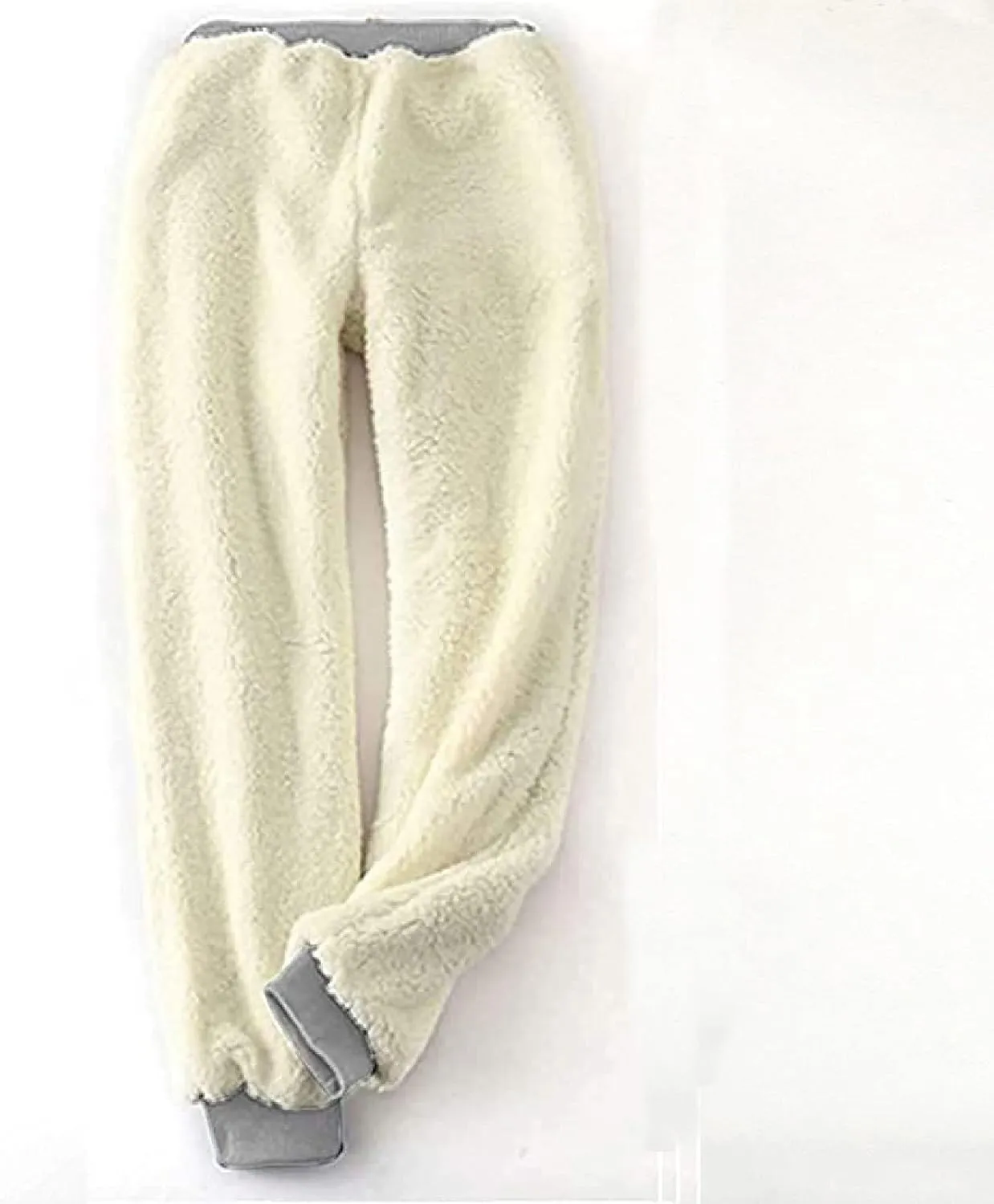 Sweatpants Women Joggers Sherpa Fleece Lined Pants Drawstring Waist Sweatpants Warm Pants Plus Size Outdoor Joggers