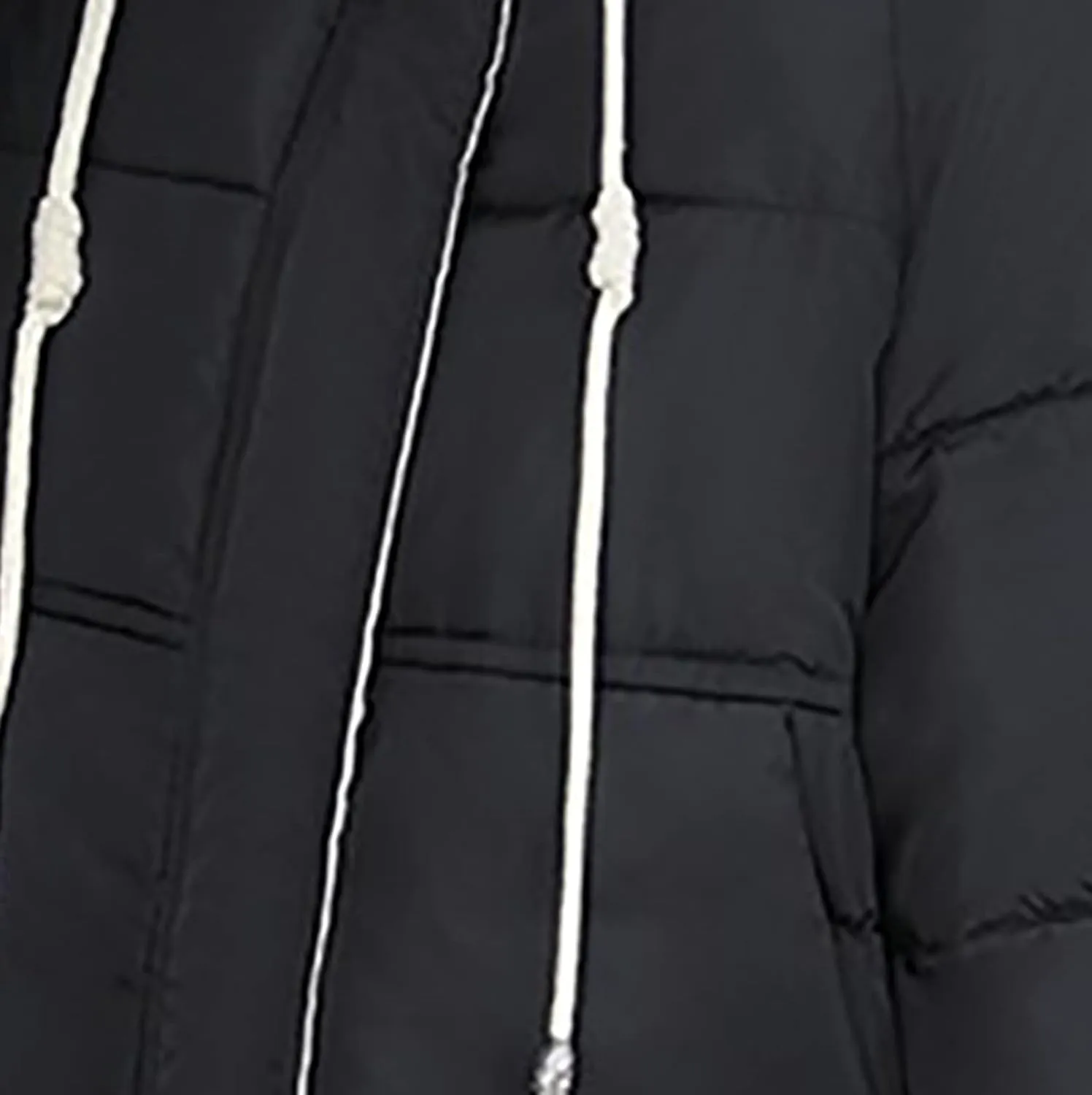 tuduoms Teen Girls Cute Hooded Winter Jackets Drawstring Warm Quilted Lightweight Puffer Down Coats Thicken Parkas Outwear