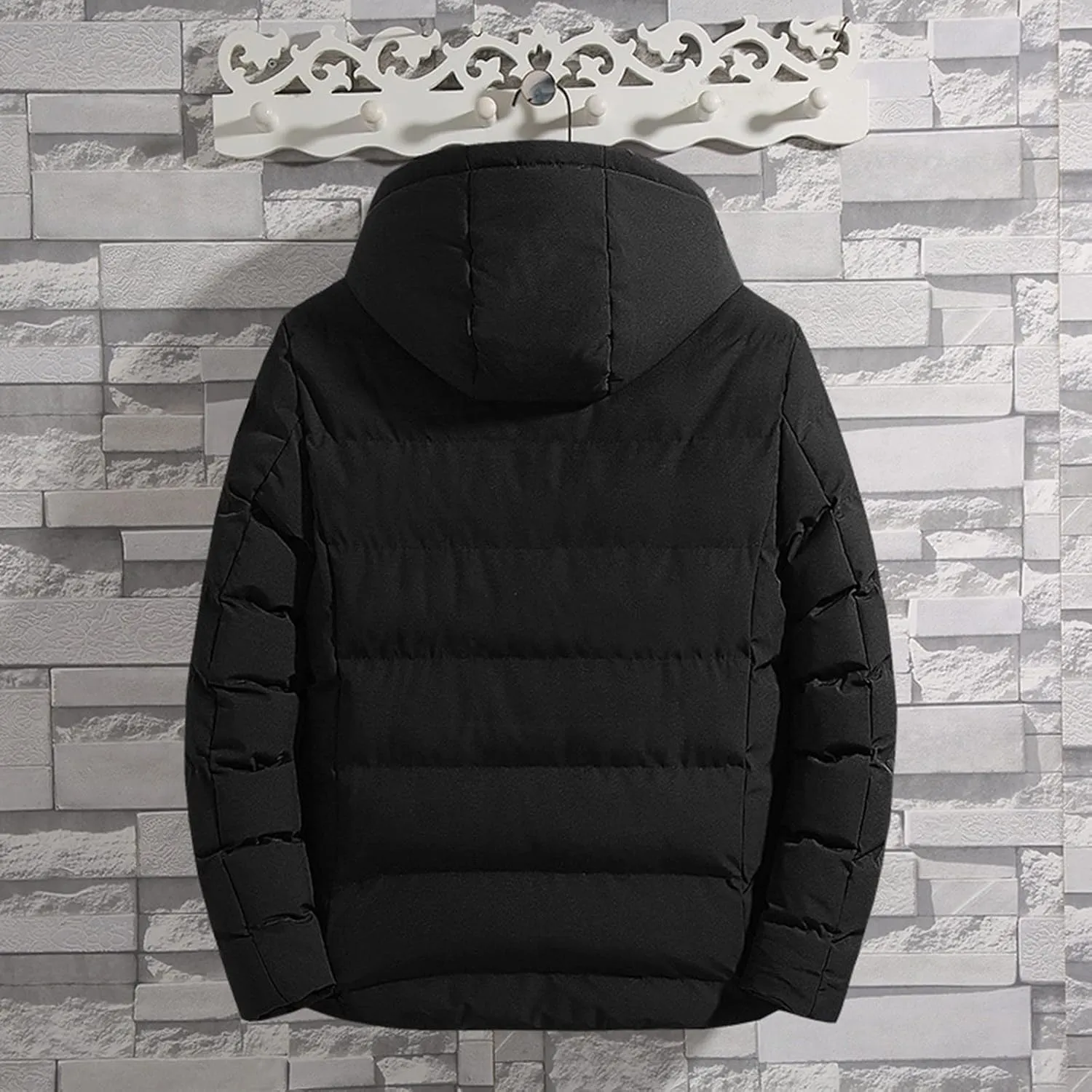 Winter Coats for Women Hooded Heated Puffer Jacket Casual Long Sleeve Heating Pocket Outwear 2024 Fashion Warm Outfits
